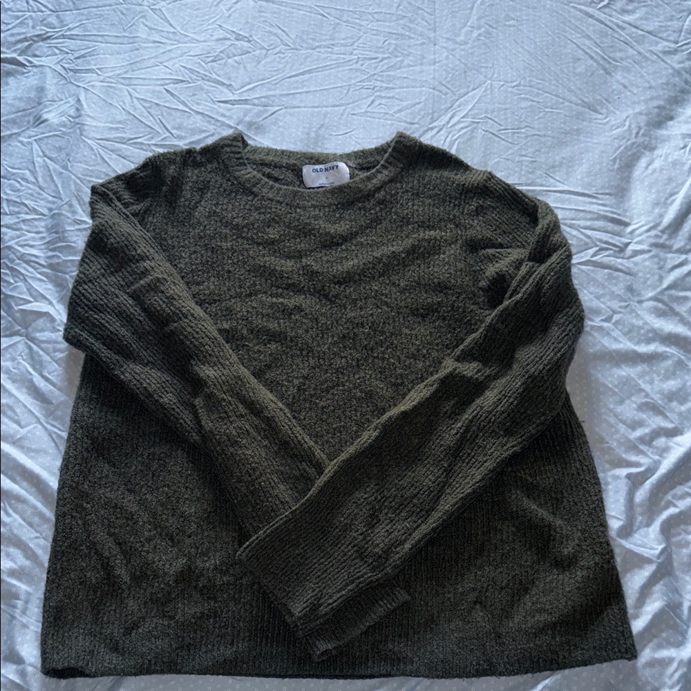 Old navy Olive Crewneck Sweater